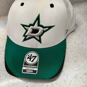 NEW WITH TAGS '47 DALLAS STARS HAT TANTRUM CONTENDER STRETCH FIT